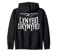 Lynyrd Skynyrd Koozie Logo Free Bird Classic Rock Retro Anni '70 Felpa con Cappuccio