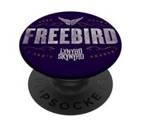 Lynyrd Skynyrd Logo Free Bird Lyrics Classic Rock Retro anni '70 PopSockets PopGrip Adesivo