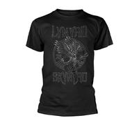 Lynyrd Skynyrd Men's Eagle Guitar T-Shirt Black L Black