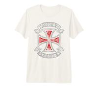Lynyrd Skynyrd Nation Logo Vintage Anni '70 Biker Classic Rock Maglietta Premium