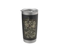 Lynyrd Skynyrd - Poster divertente con uccellini in stile anni '70 Bicchiere termico in acciaio inox doppia parete