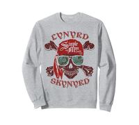 Lynyrd Skynyrd Skull Crossbones Simple Man Pirate Rock Retro Felpa