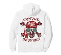 Lynyrd Skynyrd Skull Crossbones Simple Man Pirate Rock Retro Felpa con Cappuccio