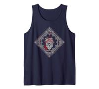 Lynyrd Skynyrd Skull Paisley Simple Man Pirate Rock Vintage Canotta