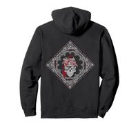 Lynyrd Skynyrd Skull Paisley Simple Man Pirate Rock Vintage Felpa con Cappuccio