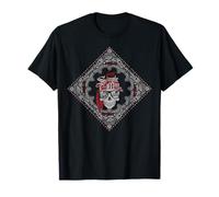 Lynyrd Skynyrd Skull Paisley Simple Man Pirate Vintage Rock Maglietta