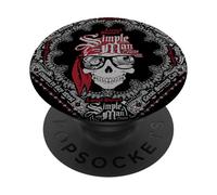 Lynyrd Skynyrd Skull Paisley Simple Man Pirate Vintage Rock PopSockets PopGrip Adesivo