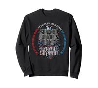 Lynyrd Skynyrd Southern Rock Style Anni '70 retrò Classico Regali Felpa