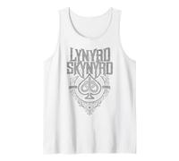 Lynyrd Skynyrd Spade - Carte da Gioco con Logo Vintage Anni '70 Canotta