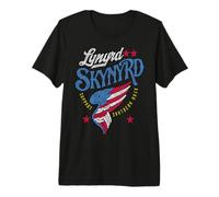 Lynyrd Skynyrd Support Southern Rock Wing, Bandiera a Stelle e Strisce Maglietta Premium