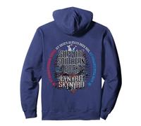 Lynyrd Skynyrd Supporto Classico Southern Rock Biker Anni '70 Regali Felpa con Cappuccio