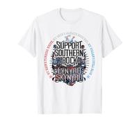 Lynyrd Skynyrd Supporto Classico Southern Rock Biker Anni '70 Regali Maglietta