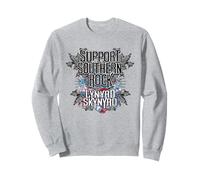 Lynyrd Skynyrd Supporto Stile retrò Southern Rock Anni '70 Regali Felpa
