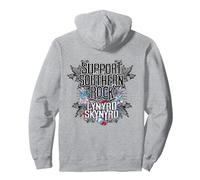 Lynyrd Skynyrd Supporto Stile retrò Southern Rock Anni '70 Regali Felpa con Cappuccio