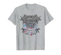Lynyrd Skynyrd Supporto Stile retrò Southern Rock Anni '70 Regali Maglietta