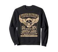 Lynyrd Skynyrd Sweet Home Alabama 74 Rock Festival anni '70 Biker Felpa