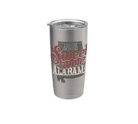 Lynyrd Skynyrd Sweet Home Alabama, logo classico rock vintage Bicchiere termico in acciaio inox doppia parete