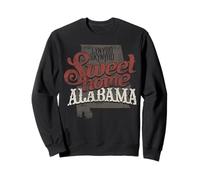 Lynyrd Skynyrd Sweet Home Alabama, Logo Classico Rock Vintage Felpa