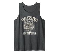Lynyrd Skynyrd Teschio Serpente Anni '70 Rock Tattoo Biker Art Gifts Canotta