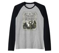 Lynyrd Skynyrd Ultimo di Una Razza Dyin' Southern Rock Country Maglia con Maniche Raglan