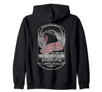 Lynyrd Skynyrd Underbrush Live 70's Rock Retro Festival Biker Felpa con Cappuccio