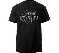 Lynyrd Skynyrd Unisex - Adulto LSTS01MB01 T-Shirt, Black, Small