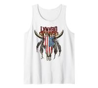 Lynyrd Skynyrd USA Skull Biker Steer Southern Rock Gifts Canotta