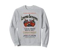 Lynyrd Skynyrd Whisky Southern Florida Vintage Rock & Roll Felpa