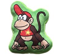 LYO - Cuscino a Forma di Body Diddy Kong, in Poliestere, Nero, 20 cm