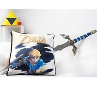 LYO HÔMADICT Zelda Cuscino - Gruppo Principessa - Accessori Decorativi - Morbido e Soffice - 40 x 40 cm - Prodotto con Licenza Ufficiale