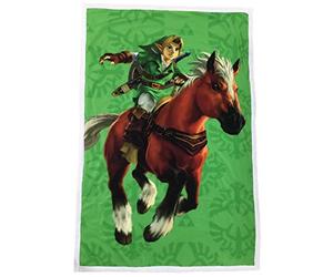 LYO Nintendo Plaid Sherpa 100 x 150 cm Zelda LINK Epona