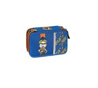 ASTUCCIO con 3 zip LYON WGF tre cerniere PANINI accessoriato TRIPLO materiale sc