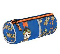 COMIX LYON GAMER - Astuccio Scuola Porta Cancelleria con Tirazip in Metallo Personalizzata e Dettagli in Mesh - Astuccio Piccolo Portapenne Bambino e bambina per Medie e Elementari, 20x8Hcm