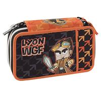 FRANCO PANINI LYON THE GAMER ASTUCCIO 3 ZIP COMPLETO