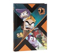 LYON GAMER - Diario Scuola, Agenda Giornaliera 12 mesi per Bambini e Ragazzi, con Copertina Rigida e 352 Pagine Colorate, Ideale per Scuola Elementare e Media, 13x17.7cm