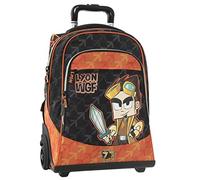 Franco Cosimo Panini Zaino Organizzato Trolley Premium Lyon Gamer Wgf 66996 Arancione