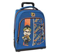 LYON GAMER - Zaino Trolley Regolabile con Maniglia e Spallacci a Scomparsa, Cerniera e Tasca Frontale Zip - Zainetto Bambina - Zaino Scuola cm 36x23X47H