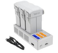 LYONGTECH Caricabatteria per DJI Mini 5 4/3 Pro,Mini 3 Drone, Caricatore con Display LCD, Stazione di Ricarica Carica Batteria Accessori