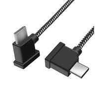 LYONGTECH Cavo da USB C a USB C, 30 cm, per DJI RC-N1 RC(Radiocomando di Mini 2/2 SE/3 Pro,Mavic 3/3 Classic,Mavic Air 2/Air 2S),Cavo Dati lungo in nylon per Tablet e Cellular(connettore Tipo C)