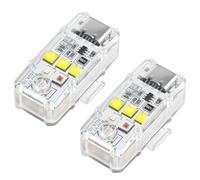 LYONGTECH Luce Stroboscopica,Luci Notturna Anti Collisione per Drone,Flash LED Strobe Light per DJI Neo 2,Flip,Mini 5 3 4 Pro 4K SE 2,Air 3S 2S,Mavic 4 3 2,Spark,FPV,Avata,EVO Accessori(2 pezzi)