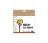 Lyophilis voyager couscous con pollo e verdure 80g