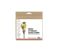 Lyophilis voyager pasta e pollo con salsa al curry 80g