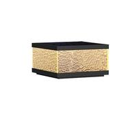 LYOUAE Luce Pilastro Lampada da Terra Moderna for Lanterna Solare da Esterno, Semplice Lampada da Terra for Prato paesaggistico a LED Tricolore con Telecomando e Funzione Timer(40cm/15.7in)