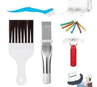 Lyoveu Condenser Cleaning Brush,Spazzola Pulizia Condensatore,Kit Pulizia Condizionatore, Kit Pulizia Asciugatrice, Pettine per Radiatore, Condensatore Spazzola, Spazzola per Condizionatore d'Aria