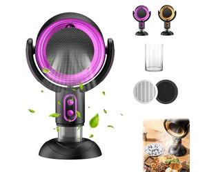 Lyoveu Puffhide Purifier,Smoke Away Purifier Fan,Mini Rauch Lüfter,Smoke Extractor for Cigarettes,Smoke Purifier Smoking,Smoke Extractor Fan for Weed,2 Levels Adjustable PuffHide Smoke Filters Fan