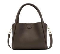 LYP-DEINEOMGS Borsa a Tracolla in PU da Donna, Piccola Borsa a Secchiello con Manico Superiore, for Viaggi, Shopping e Uso Quotidiano(Gray)