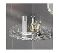 LYP-DEINEOMGS Mensola portaoggetti da Doccia con Ventosa da Parete, Organizer for Bagno, Senza Trapano, portaoggetti for Un Ordine ordinato(Transparent)