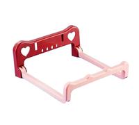 LYP-DEINEOMGS Mensola portaoggetti da Doccia con Ventosa da Parete, Organizer for Bagno, Senza Trapano, portaoggetti for Un Ordine ordinato(Pink)