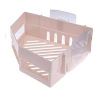LYP-DEINEOMGS Mensola portaoggetti da Doccia con Ventosa da Parete, Organizer for Bagno, Senza Trapano, portaoggetti for Un Ordine ordinato(Gray)