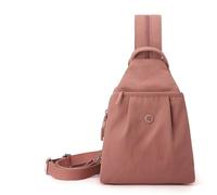 LYP-DEINEOMGS Mini borsa for pendolari, zaino impermeabile a 2 vie Oxford multiscomparto piccolo for le donne che viaggiano con antifurto(Candy powder)